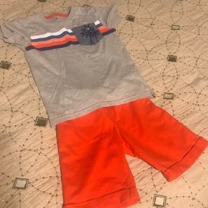 Nannette boys short outfit